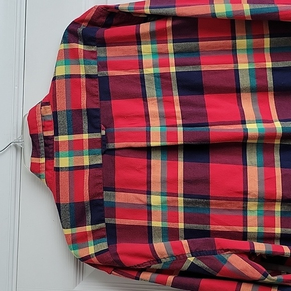 U.S. Polo Assn. Men's Plaid Button Up Long Sleeve Shirt - Picture 9 of 12